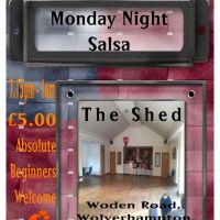 beginners salsa lessons at The Shed