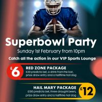 Ultimate Superbowl Party at Grosvenor Casino