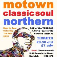 Classic 60s / 70s Soul Motown & Northern at Norwich City Football Club