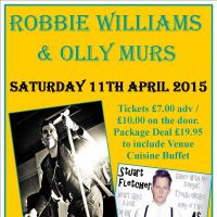 Robbie Williams and Olly Murs Tribute at The Venue
