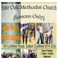 Beginners Salsa lessons at Four Oak Methodist Church