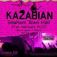 UNCOVERED presents - KAZABIAN at Seaham Town Hall at Seaham Town Hall