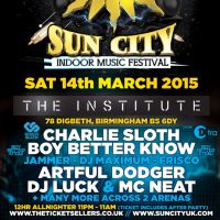 SUN CITY INDOOR MUSIC FESTIVAL at The Institute