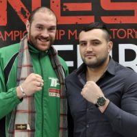 Tyson Fury vs Christian Hammer at Sportsters Edinburgh