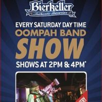 Live Oompah-style Bavarian Band every Saturday afternoon! at Bierkeller