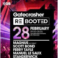 Gatecrasher Rebooted at Gatecrasher Birmingham