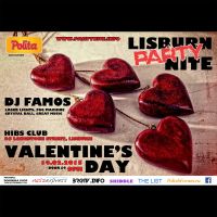 Valentine's Day Lisburn Party Nite at Hibs Club Lisburn