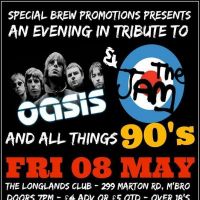 An Evening in Tribute to Oasis/The Jam & All Things 90's at The Longlands Club