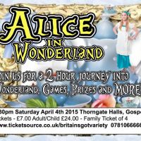Alice in Wonderland Easter Party Show at Thorngate Halls