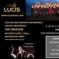 Lucis Choir Launch Event at St. Luke's Church Wellsway Bath