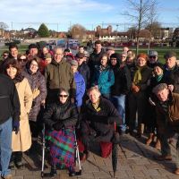 Monday Town Walk at Swan Fountain On Waterside