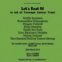 Let's Beat It - in aid of Teenage Cancer Trust at Linskill Centre